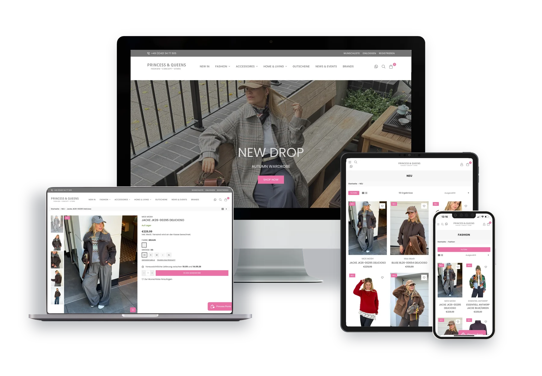 Princess & Queens auf iMac, MacBook, iPad und iPhone